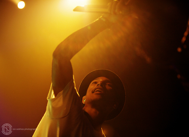 N.E.R.D at Agannis Arena, October 6, 2010. Photo by Ion Sokhos.