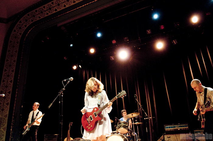 The Corin Tucker Band at Aladdin Theater, October 7, 2010. Photo by Ro Tam.