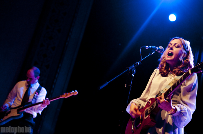 The Corin Tucker Band at Aladdin Theater, October 7, 2010. Photo by Ro Tam.