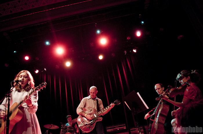 The Corin Tucker Band at Aladdin Theater, October 7, 2010. Photo by Ro Tam.