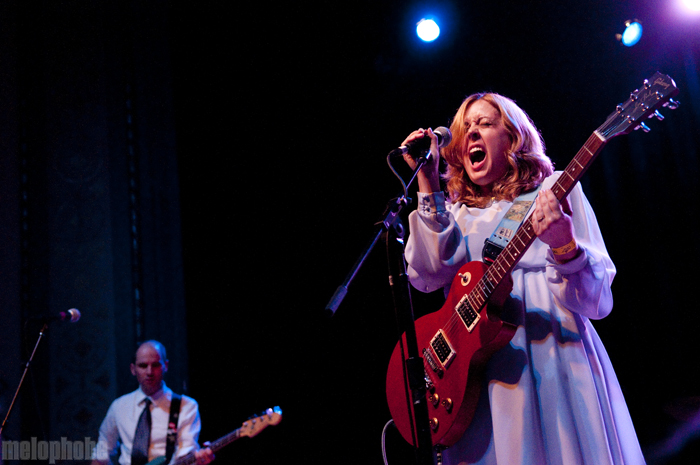 The Corin Tucker Band at Aladdin Theater, October 7, 2010. Photo by Ro Tam.