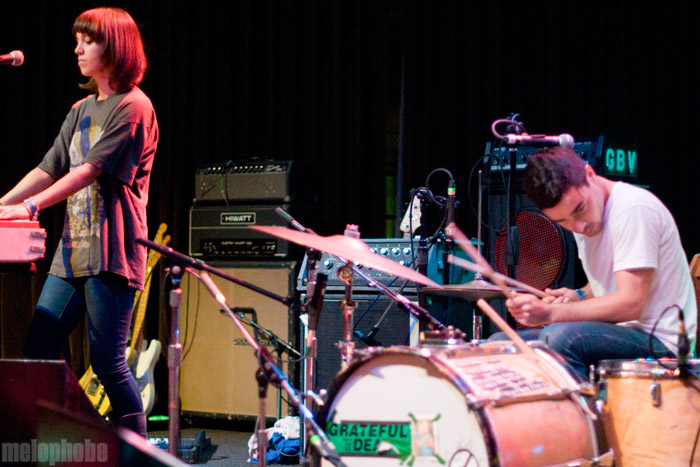 Times New Viking at Crystal Ballroom, October 7, 2010. Photo by Ian McNeil.