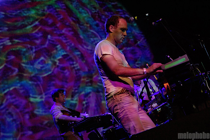 Caribou at The Music Box, October 8, 2010. Photo by Joel Danto.