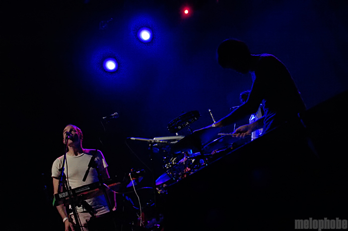 Caribou at The Music Box, October 8, 2010. Photo by Joel Danto.