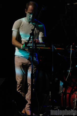 Caribou at The Music Box, October 8, 2010. Photo by Joel Danto.