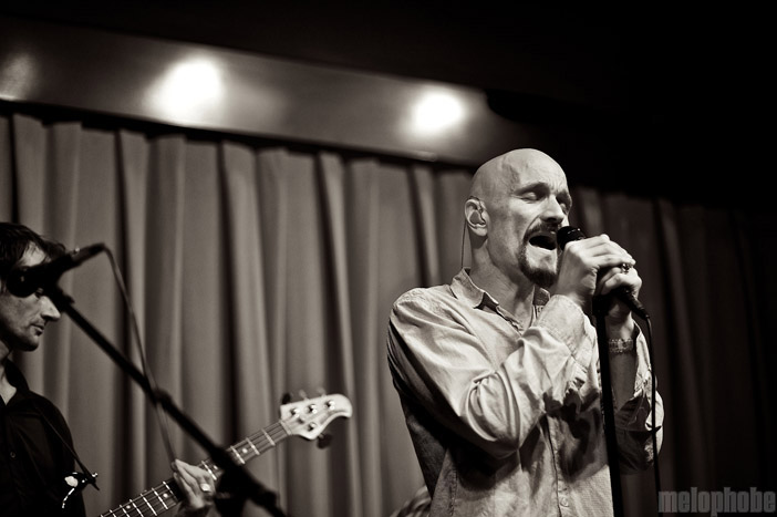 James at Wonder Ballroom, October 8, 2010. Photo by Josh Kincaid.