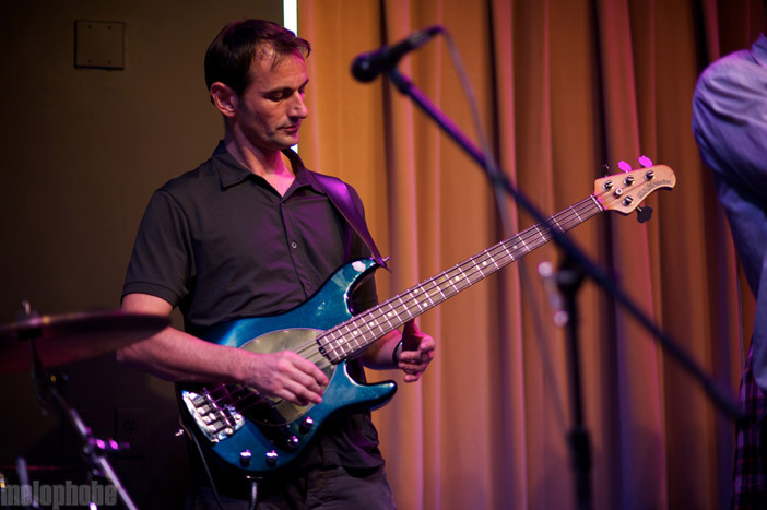 James at Wonder Ballroom, October 8, 2010. Photo by Josh Kincaid.