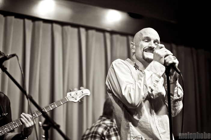James at Wonder Ballroom, October 8, 2010. Photo by Josh Kincaid.