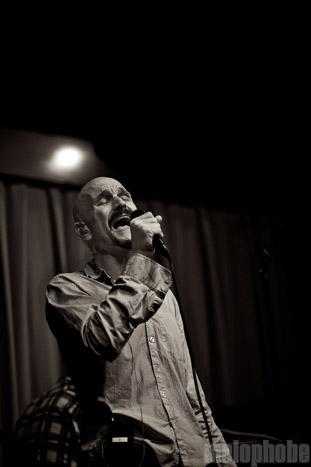 James at Wonder Ballroom, October 8, 2010. Photo by Josh Kincaid.