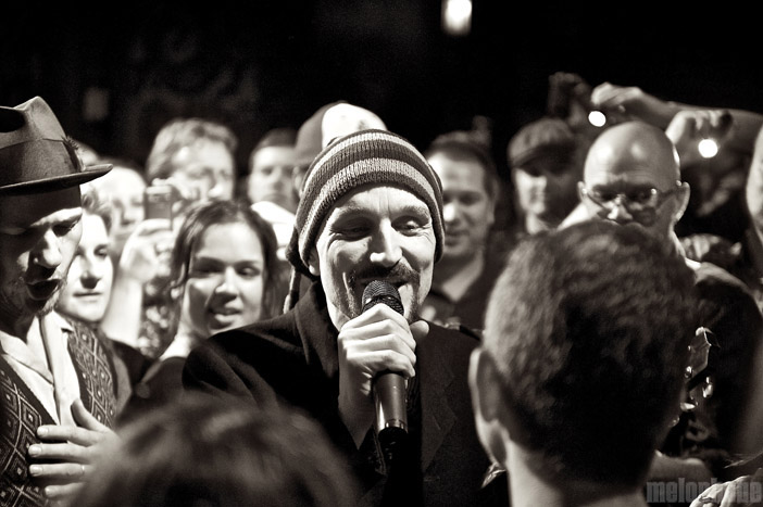 James at Wonder Ballroom, October 8, 2010. Photo by Josh Kincaid.