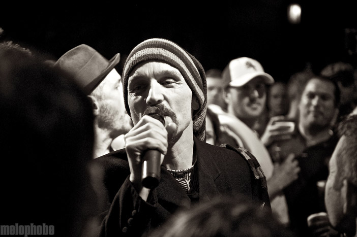 James at Wonder Ballroom, October 8, 2010. Photo by Josh Kincaid.