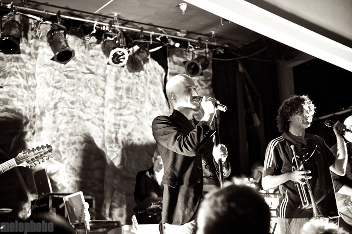 James at Wonder Ballroom, October 8, 2010. Photo by Josh Kincaid.