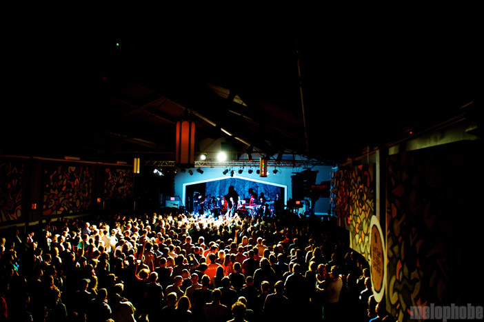 James at Wonder Ballroom, October 8, 2010. Photo by Josh Kincaid.