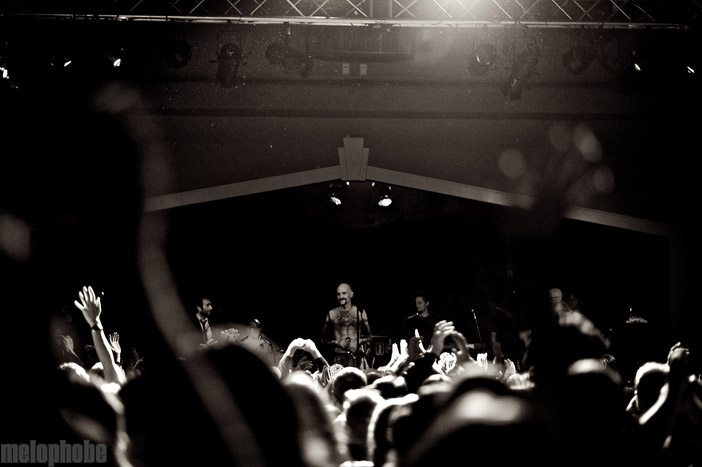 James at Wonder Ballroom, October 8, 2010. Photo by Josh Kincaid.