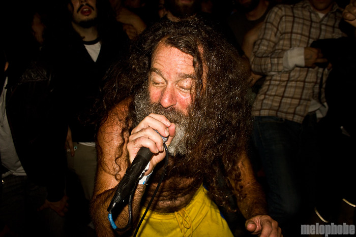 Monotonix at Mississippi Studios, October 14, 2010. Photo by Troy Dunham.