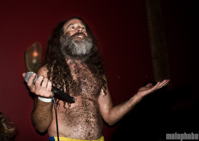 Monotonix at Mississippi Studios, October 14, 2010. Photo by Troy Dunham.