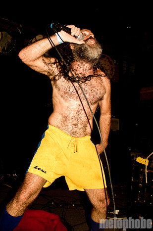 Monotonix at Mississippi Studios, October 14, 2010. Photo by Troy Dunham.