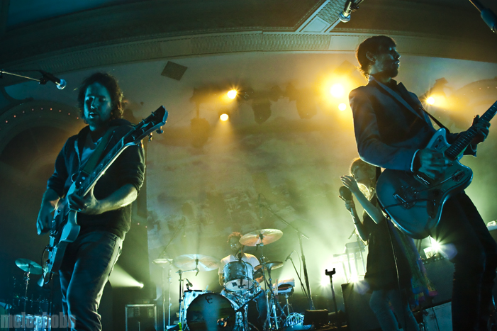 Broken Social Scene at Crystal Ballroom, October 16, 2010. Photo by Lymay Iwasaki.