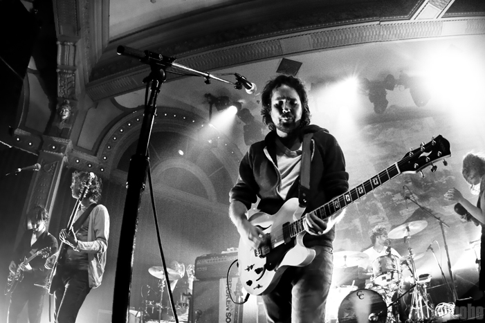 Broken Social Scene at Crystal Ballroom, October 16, 2010. Photo by Lymay Iwasaki.