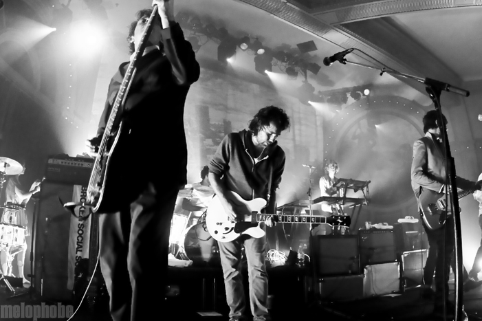 Broken Social Scene at Crystal Ballroom, October 16, 2010. Photo by Lymay Iwasaki.