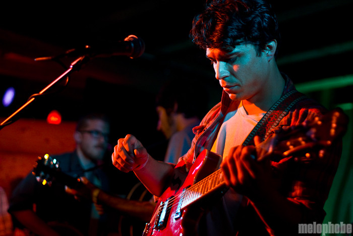 Matt Costa at Doug Fir Lounge, October 17, 2010. Photo by Troy Dunham.
