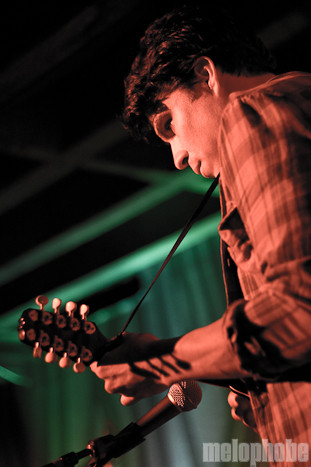 Matt Costa at Doug Fir Lounge, October 17, 2010. Photo by Troy Dunham.