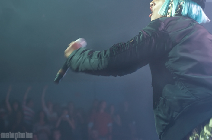 M.I.A at Roseland Theater, October 18, 2010. Photo by Colin McLaughlin.