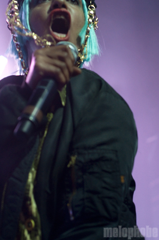 M.I.A at Roseland Theater, October 18, 2010. Photo by Colin McLaughlin.