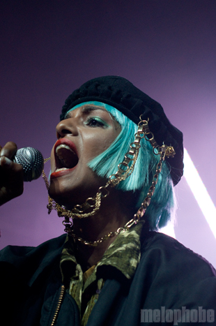 M.I.A at Roseland Theater, October 18, 2010. Photo by Colin McLaughlin.
