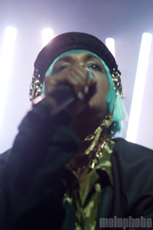 M.I.A at Roseland Theater, October 18, 2010. Photo by Colin McLaughlin.