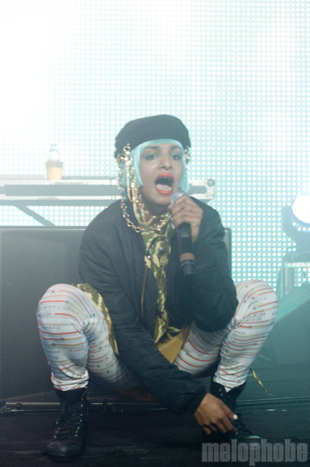 M.I.A at Roseland Theater, October 18, 2010. Photo by Colin McLaughlin.