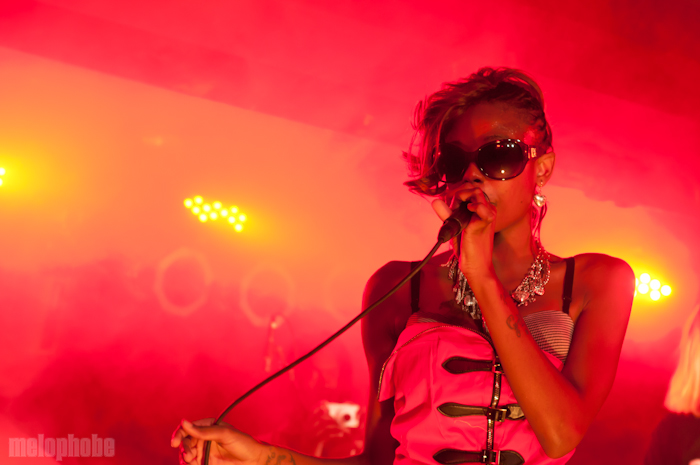 Dominique Young Unique at Studio at Webster Hall, October 19, 2010. Photo by Chris Barth.