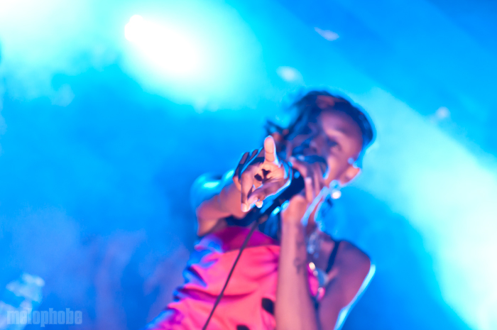 Dominique Young Unique at Studio at Webster Hall, October 19, 2010. Photo by Chris Barth.