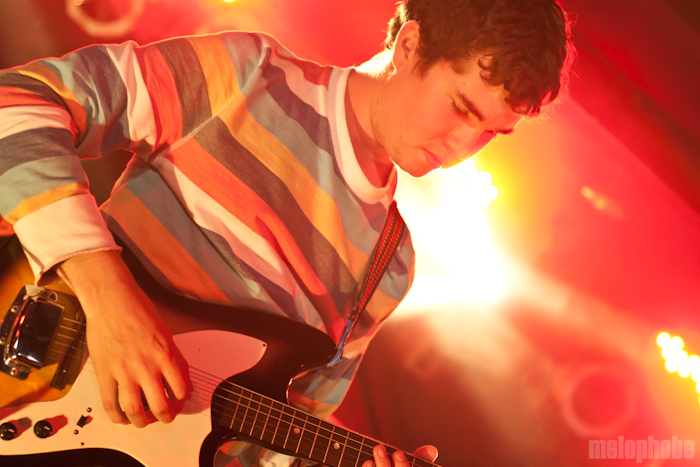 Surfer Blood at Studio at Webster Hall, October 19, 2010. Photo by Chris Barth.