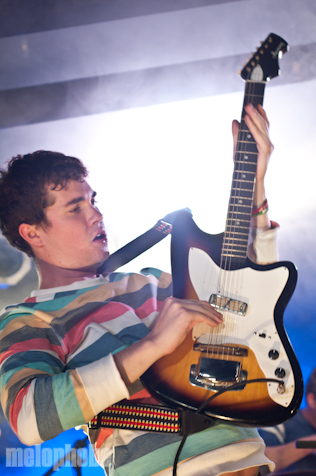 Surfer Blood at Studio at Webster Hall, October 19, 2010. Photo by Chris Barth.