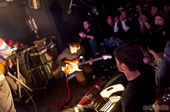Surfer Blood at Studio at Webster Hall, October 19, 2010. Photo by Chris Barth.