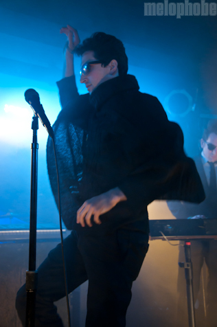 Francis and the Lights at Studio at Webster Hall, October 19, 2010. Photo by Chris Barth and Michael Zonenashvili.