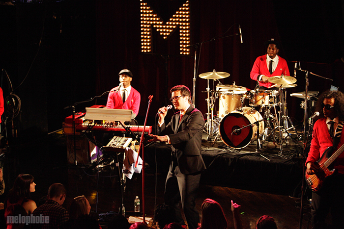 Mayer Hawthorne & The County at Paradise Rock Club, October 19, 2010. Photo by Ion Sokhos.