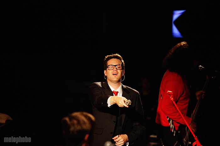 Mayer Hawthorne & The County at Paradise Rock Club, October 19, 2010. Photo by Ion Sokhos.