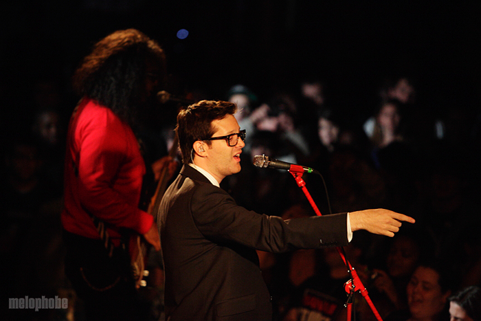 Mayer Hawthorne & The County at Paradise Rock Club, October 19, 2010. Photo by Ion Sokhos.