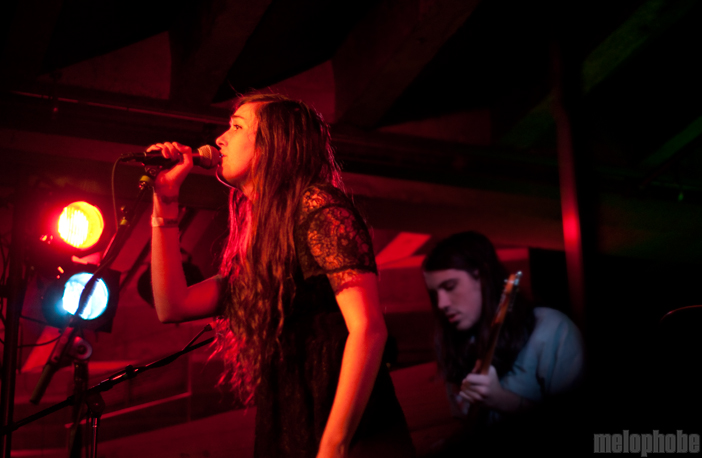 The Cults at Doug Fir Lounge, October 19, 2010. Photo by Colin McLaughlin.