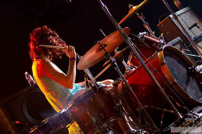 Starfucker at Roseland Theater, October 20, 2010. Photo by Troy Dunham.