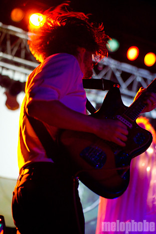 The Octopus Project at Roseland Theater, October 20, 2010. Photo by Troy Dunham.