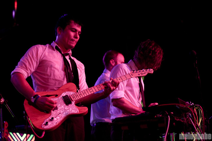 The Octopus Project at Roseland Theater, October 20, 2010. Photo by Troy Dunham.