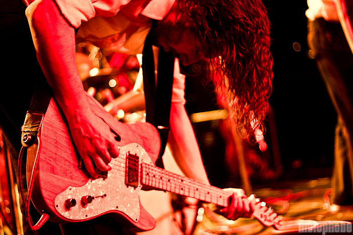 The Octopus Project at Roseland Theater, October 20, 2010. Photo by Troy Dunham.