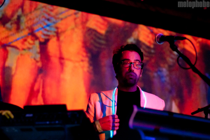 The Knocks at Bowery Ballroom, October 20, 2010. Photo by Chris Barth.