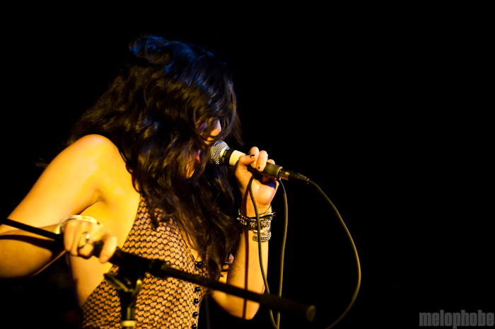 Alex Winston at Public Assembly, October 21, 2010. Photo by Chris Barth.