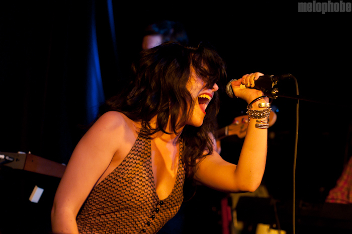 Alex Winston at Public Assembly, October 21, 2010. Photo by Chris Barth.