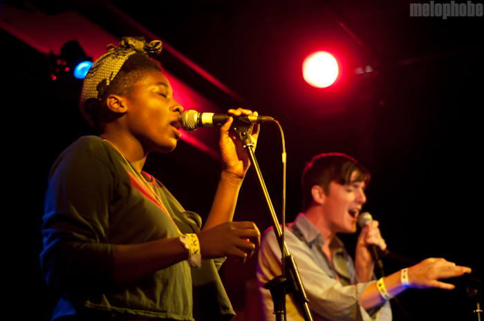 Body Language at Public Assembly, October 21, 2010. Photo by Chris Barth.