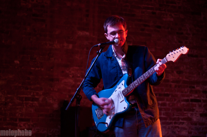 Andrew Cedermark at Brooklyn Bowl, October 22, 2010. Photo by Chris Barth.